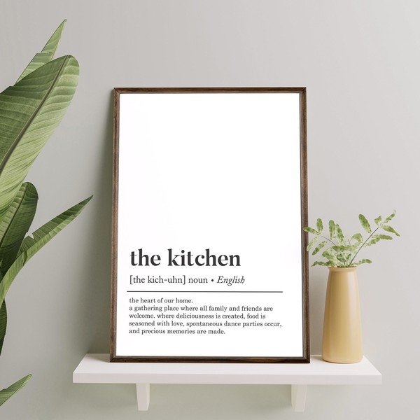 Plakat raamis 50x70 cm Kitchen - Wallity-image-2