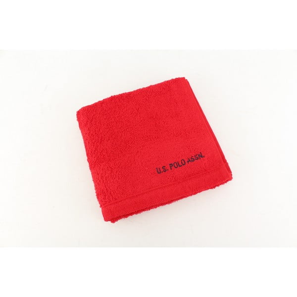 Ručník US Polo Hand Towel Red, 50x90 cm