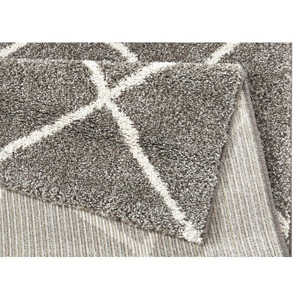 Hnědý koberec Mint Rugs Grid, 200 x 290 cm-image-2