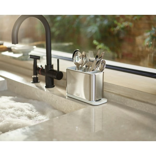 Hõbedast metallist söögiriistade hoidik Surface - Joseph Joseph-image-3