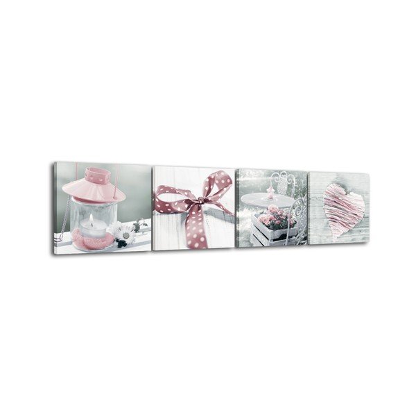 Mitmeosaline maal , 32 x 32 cm Shabby - Styler