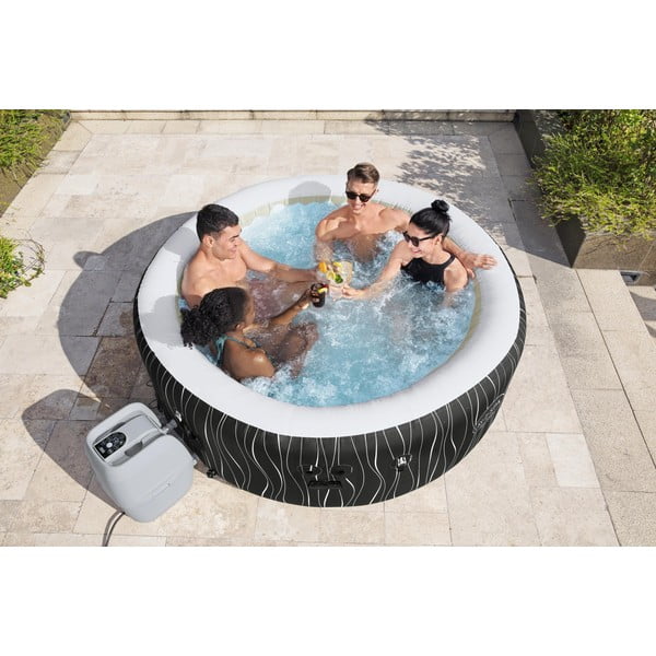 Täispuhutav mullivann 6-le ø 196 cm sügavus 66 cm Lay-Z-Spa - Bestway-image-1