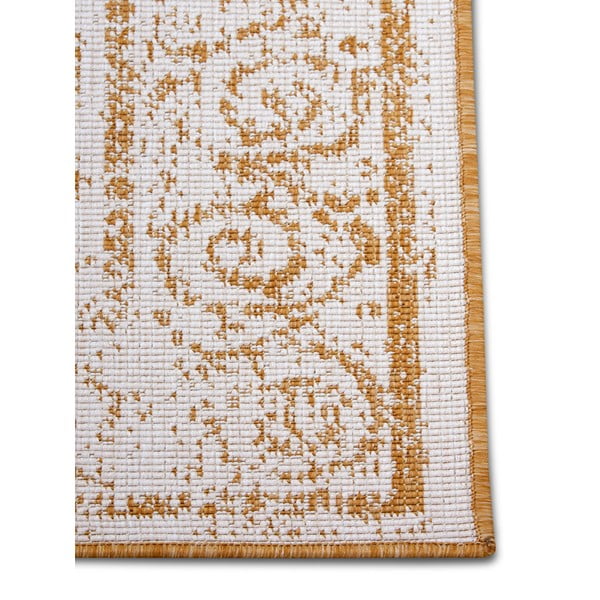 Ookerkollane-valge õuevaip 160x230 cm Cebu - NORTHRUGS-image-4