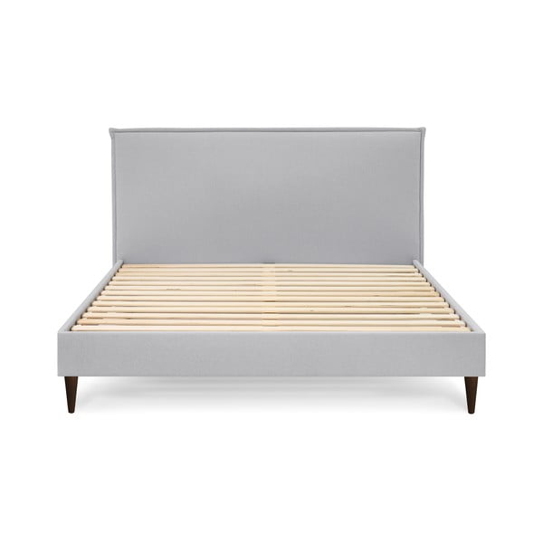 Helehall pehmendusega kaheinimesevoodi koos restiga 180x200 cm Sary - Bobochic Paris-image-3