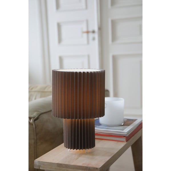 Hall lauavalgusti tekstiilist varjuga (kõrgus 32 cm) Catis - Markslöjd-image-1