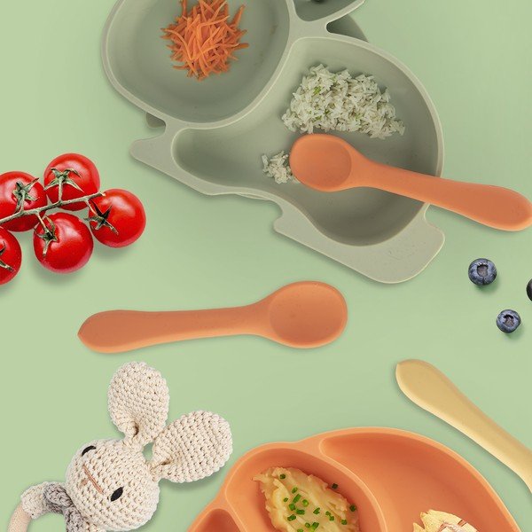 Oranž silikoonist beebilusikas - Orion-image-1