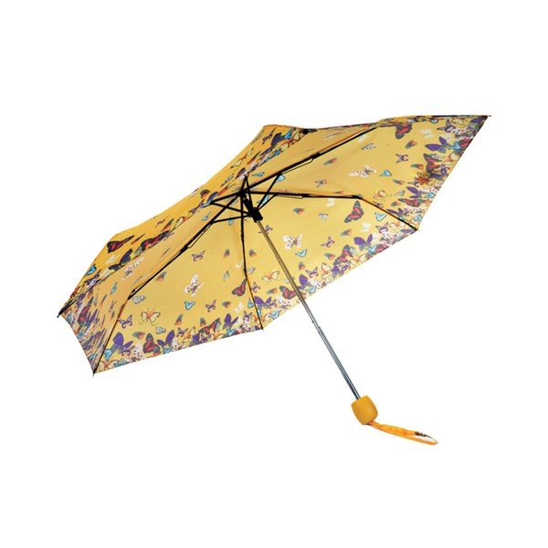 Žlutý skládací deštník Papjaune, ⌀ 96 cm-image-2