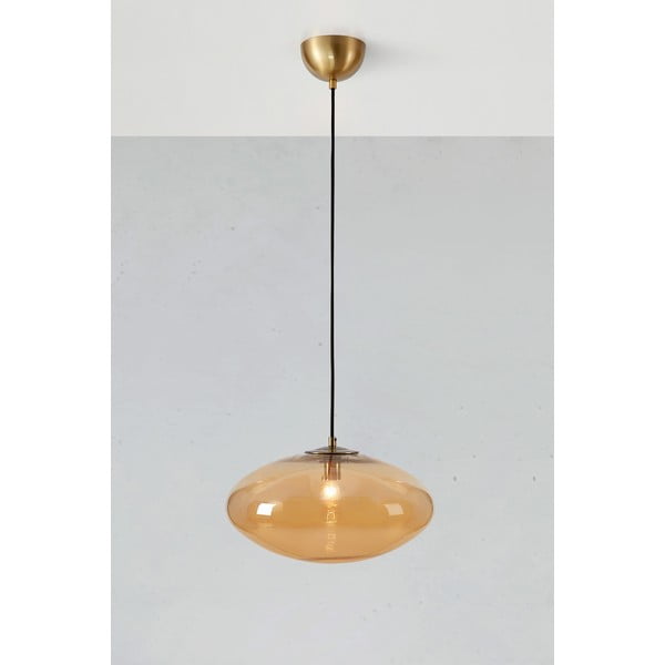 Okkakollane rippvalgusti klaasist lambivarjundiga ø 38 cm Locus - Markslöjd-image-3