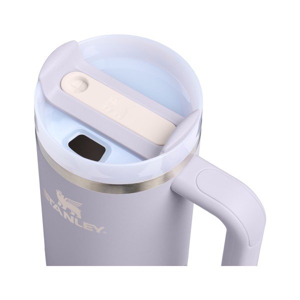 Lavendlivärvi roostevabast terasest termospudel koos kõrrega 890 ml Quencher H2.O FlowState™ Tumbler Purple Dust - Stanley-image-1