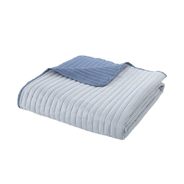 Sinine tepitud voodikate 220x230 cm Stripe - Catherine Lansfield