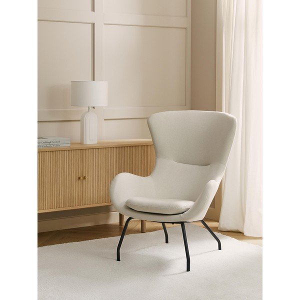 Beež tugitool Wing - Westwing Collection-image-1