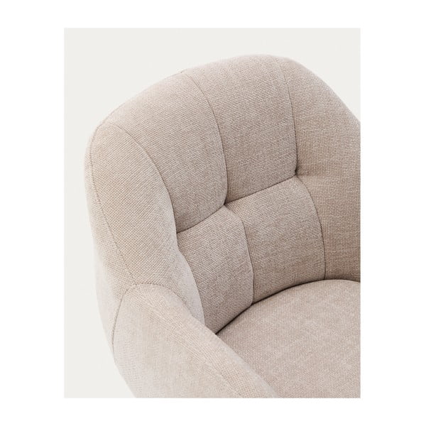 Beež söögitool Dorina - Kave Home-image-3