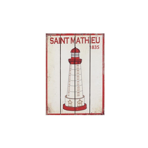 Dřevěný obraz Saint Mathieu
