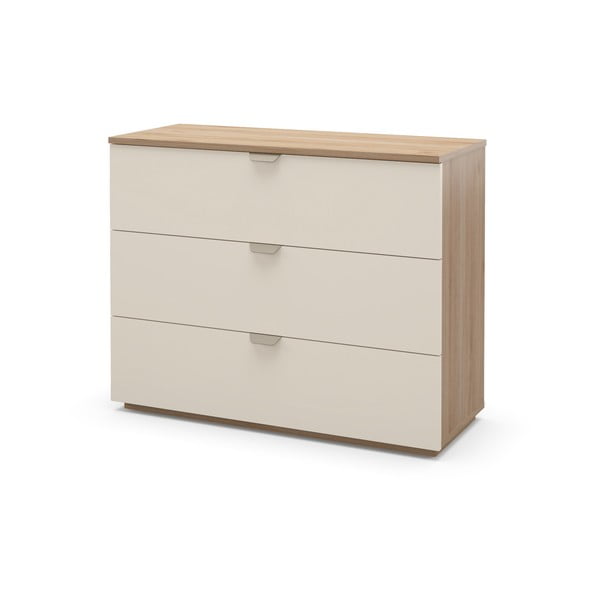 Kreem tammespoonist kummut 100x80x40 cm Dennis - Marckeric-image-2