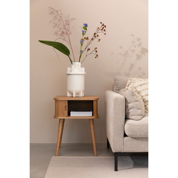 Naturaalse tammepuust öökapp Barbier - Zuiver-image-1