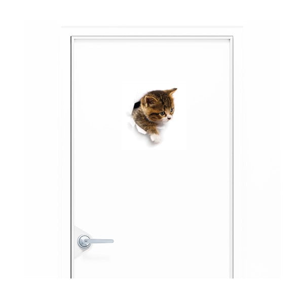 Seinakleebis Hiding Cat - Ambiance-image-1