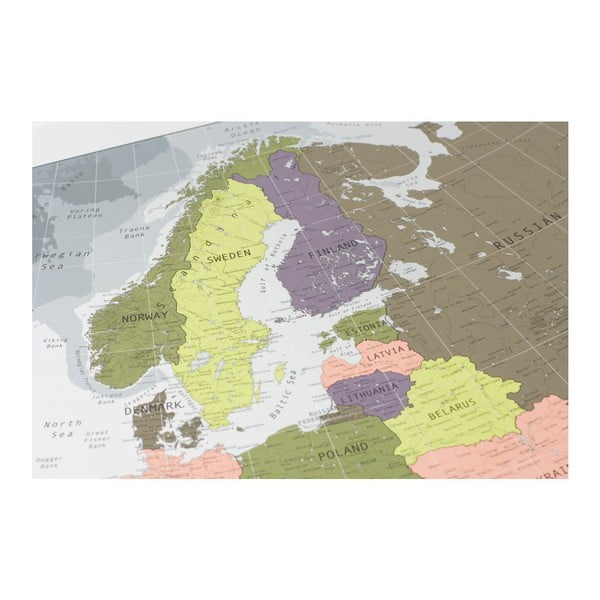 Mapa Evropy The Future Mapping Company Europe, 100 x 70 cm-image-2