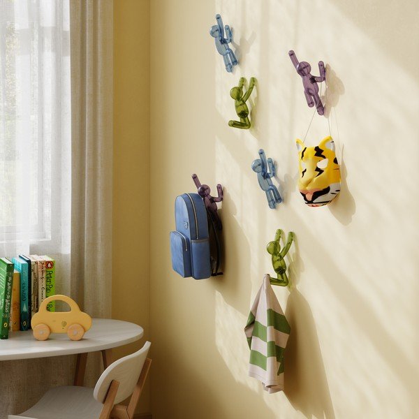 Plastkonksud 3-osalise komplektiga ilma puurimiseta Buddy - Umbra-image-4