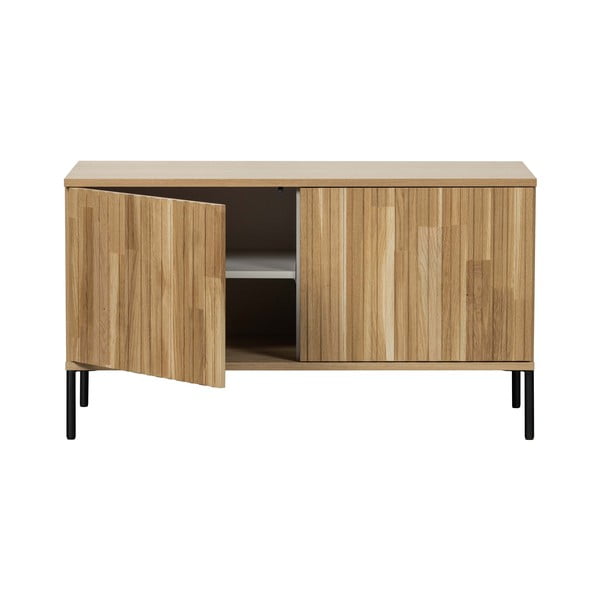 Tammepuust TV-alus 100x56 cm Gravuur - WOOOD-image-3