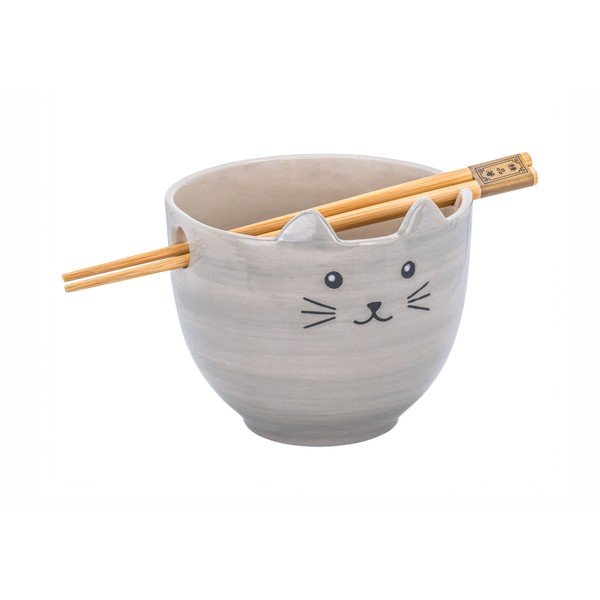 Hall kivikeraamikast kauss 450 ml Cat - Sass & Belle