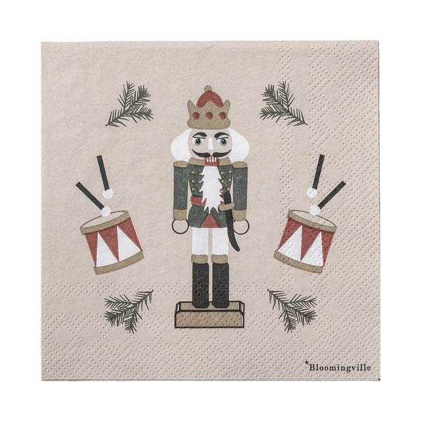 Paberserviisid, 20 tk komplektis Jolly - Bloomingville-image-2