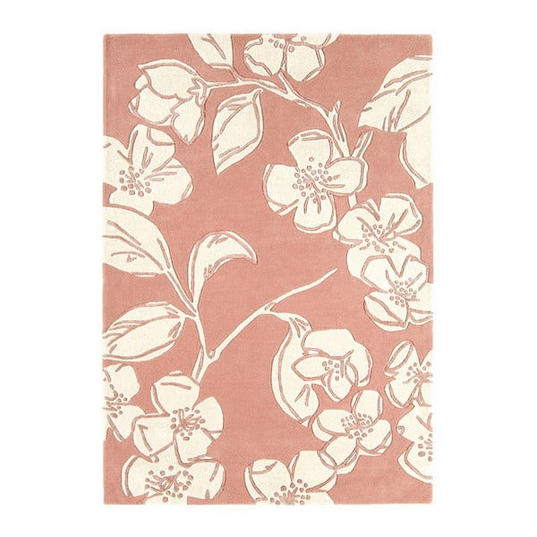Vlněný koberec Devore Pink 120x170 cm