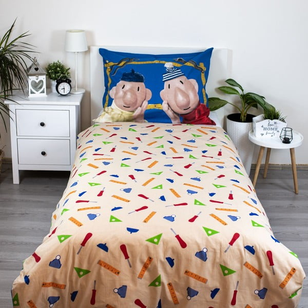 Puuvillane laste voodipesu 140x200 cm Pat a Mat - Jerry Fabrics-image-2