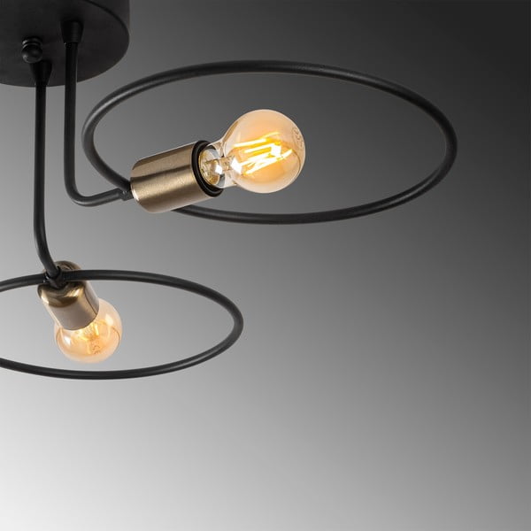 Must laevalgusti Circle - Opviq lights-image-4