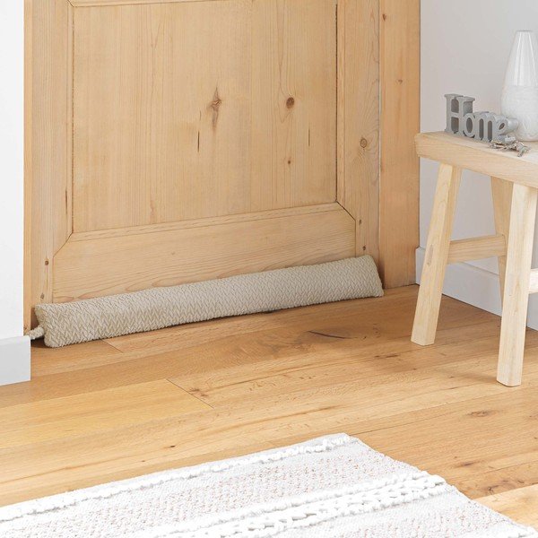 Beež tuuletõmbuse kaitse 10x80 cm Flanela - douceur d'intérieur-image-1