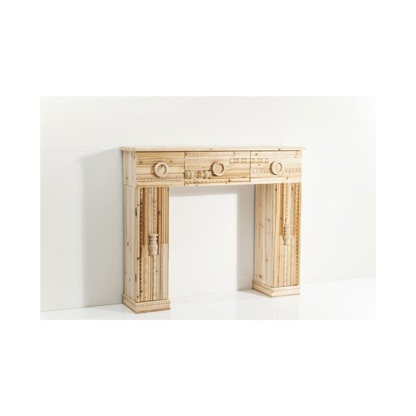 Dekorativní krbová římsa z jedlového dřeva Kare Design Ornaments-image-4