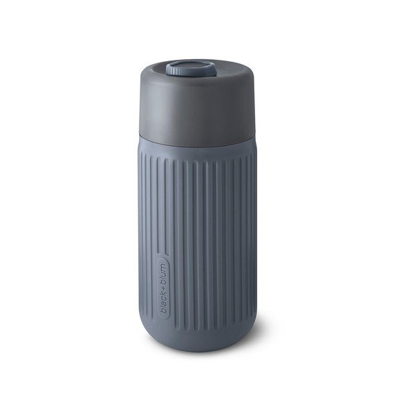 Tumehall klaasist reisikruus 340 ml - Black + Blum