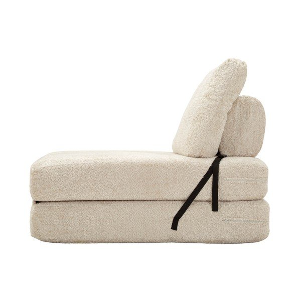 Valge diivanitool, mis on valmistatud buklee kangast Faster - Mauro Ferretti-image-4