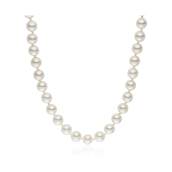 Perlový náhrdelník Pearls Of London Mystic White Off, délka 42 cm