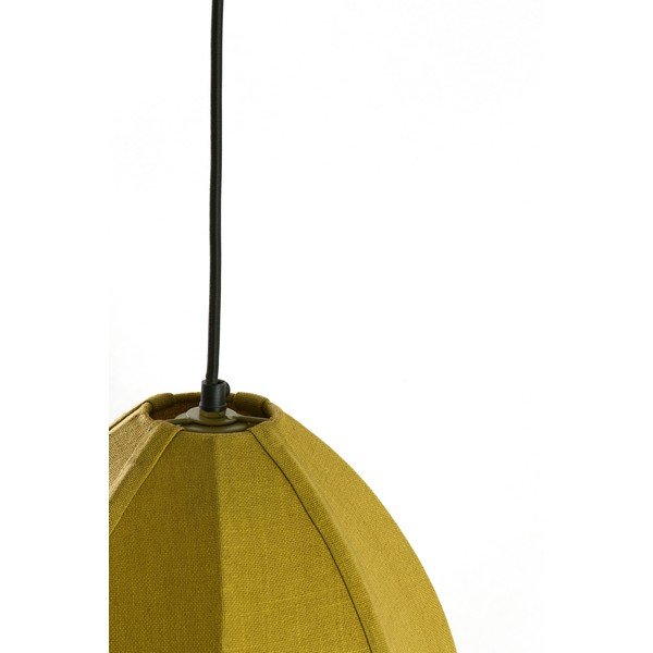 Roheline ripplamp tekstiilist varjuga Milatos - Light & Living-image-3