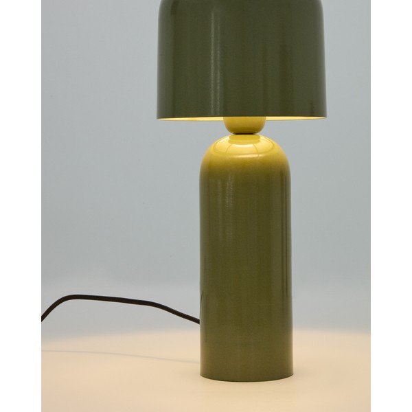 Roheline metallist laualamp (kõrgus 38 cm) Monze - Kave Home-image-3