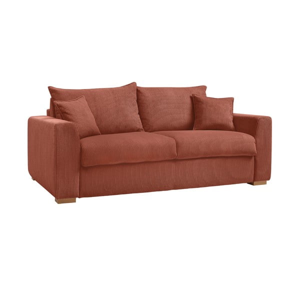 Tellisevärvi velvetist diivanvoodi 225 cm Augustin - Bobochic Paris-image-3