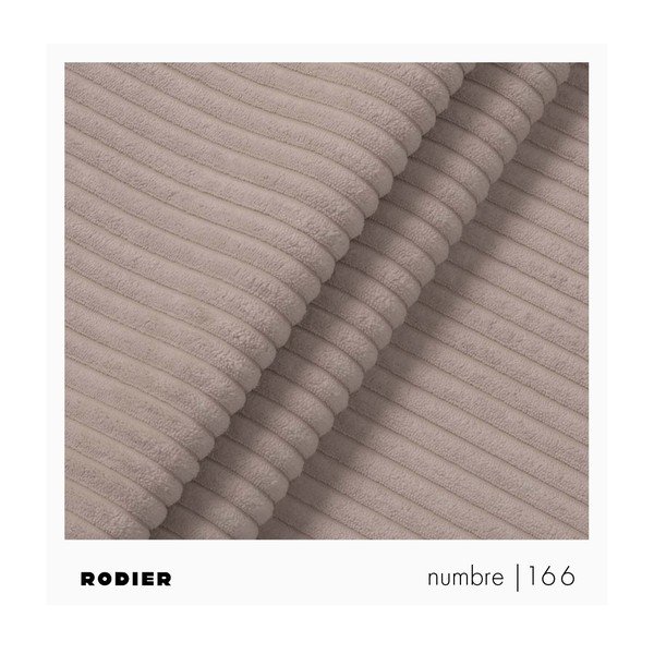 Beež velvetist diivan 205 cm Villet - Rodier-image-3