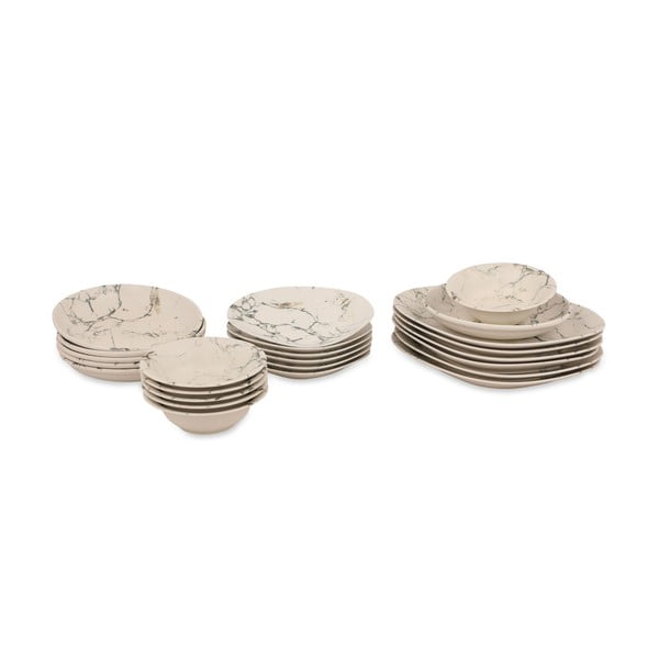 24-osaline portselanist nõude komplekt Light Marble - Kütahya Porselen-image-2