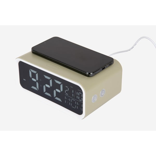 Digitaalne äratuskell juhtmevaba laadijaga Chunky LED - Karlsson-image-3