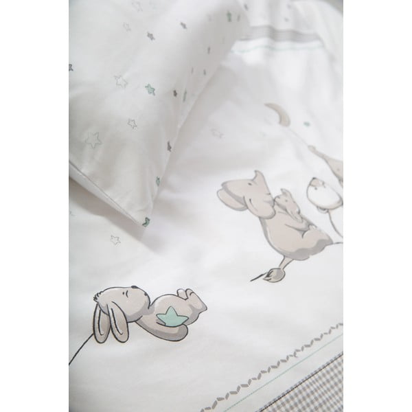 Puuvillane laste voodipesu 80x80 cm Strenenzauber - Roba-image-1