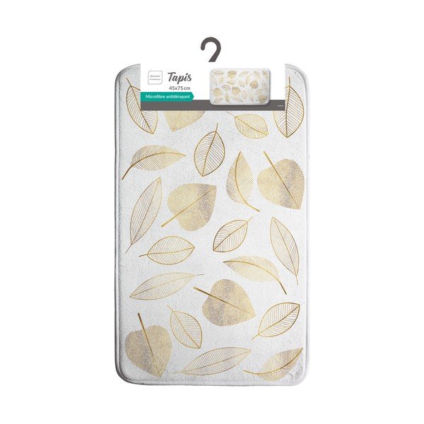 Valge tekstiilist vannitoamatt 45x75 cm Joya - douceur d'intérieur-image-2