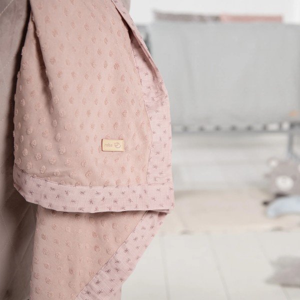 Roosa beebitekk 80x80 cm Lil Planet - Roba-image-2