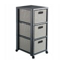 Hall plastikust vannitoa riiul 32,5x71 cm Country - Rotho