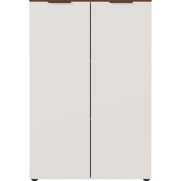 Halli ja beeži värvi pähklipuust kapp 81x120 cm Ancona - Germania