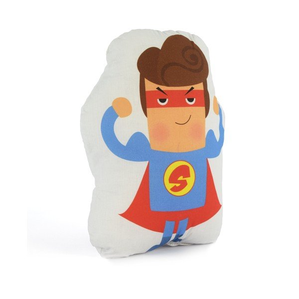Dětský bavlněný polštářek Baleno Super Hero, 40 x 30 cm-image-1
