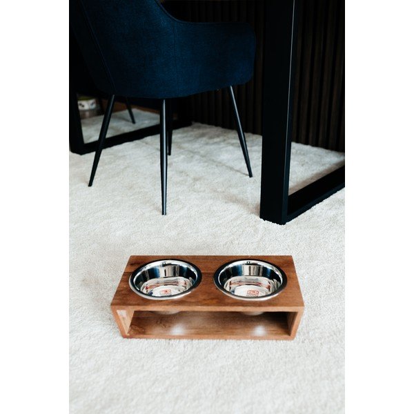 Puidust kausside komplekt koerale alusega Dog Fantasy - Plaček Pet Products-image-2