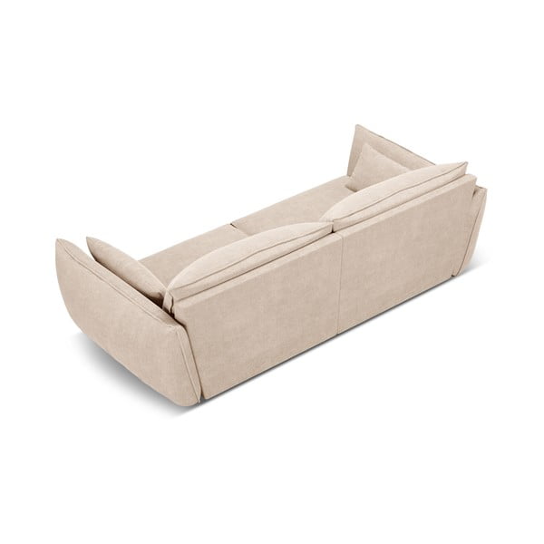 Beež diivan 208 cm Vanda - Mazzini Sofas-image-3