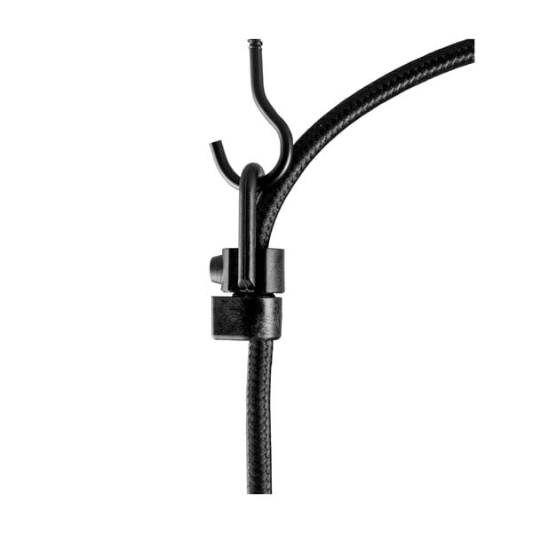 Must rippvalgusti metallist varju ø 4 cm Uno - Sotto Luce-image-4