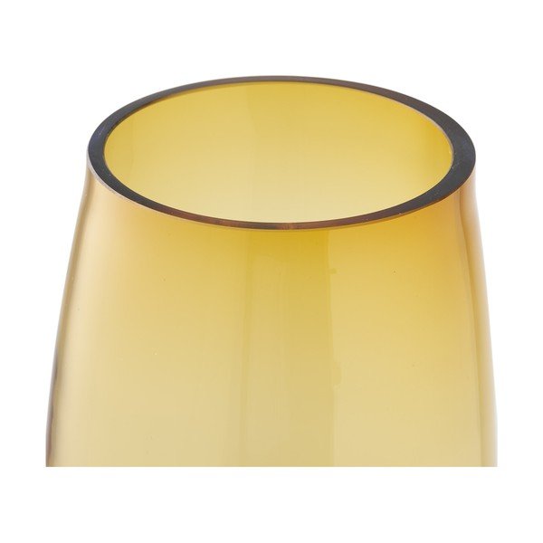 Oranž klaasist vaas (kõrgus 32 cm) - House Nordic-image-4