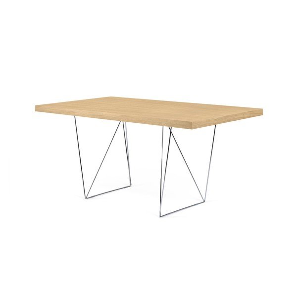 Helepruun laud, pikkus 180 cm Multi - TemaHome-image-1